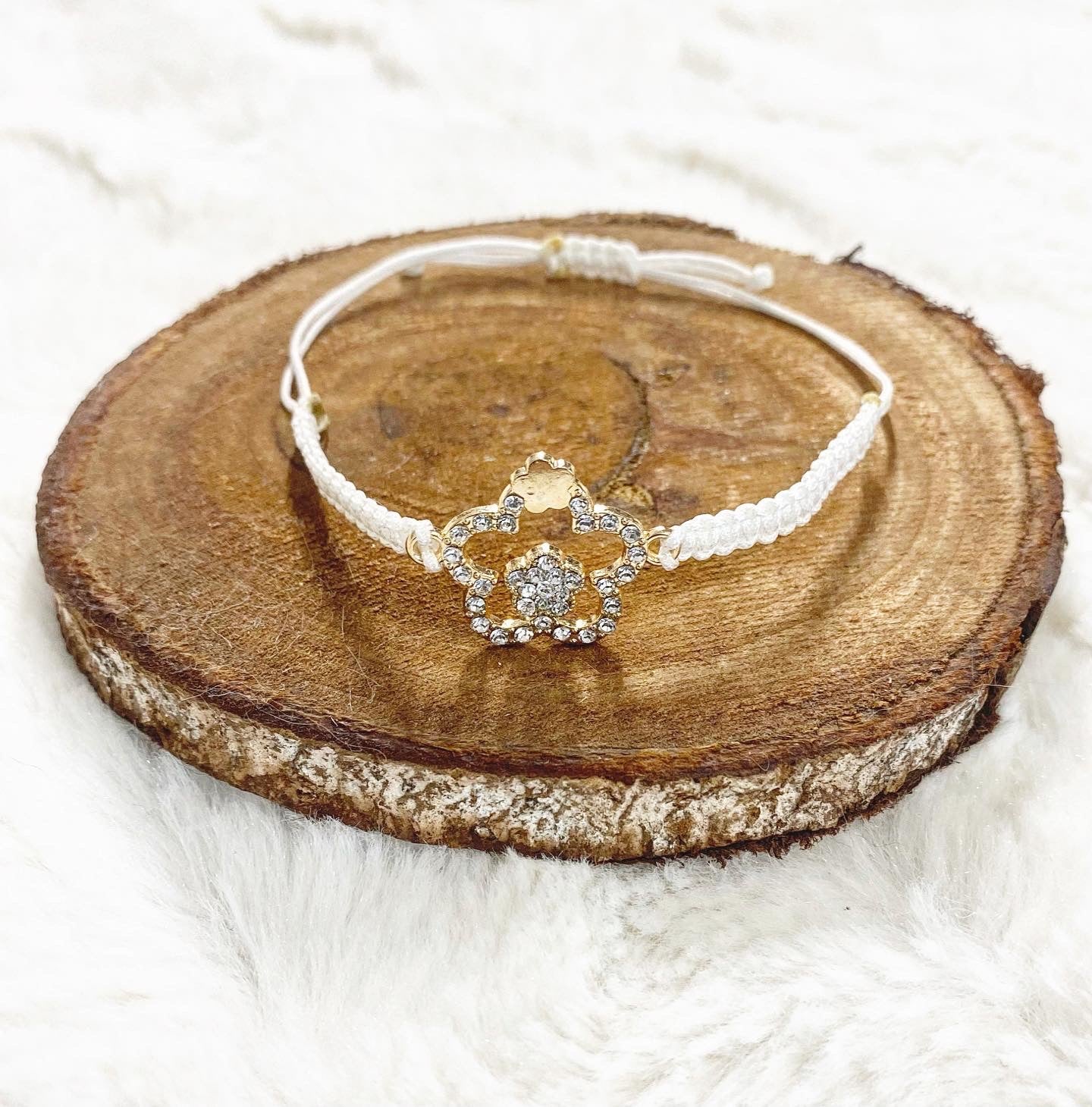Bracelet en macramé bijou fantaisie