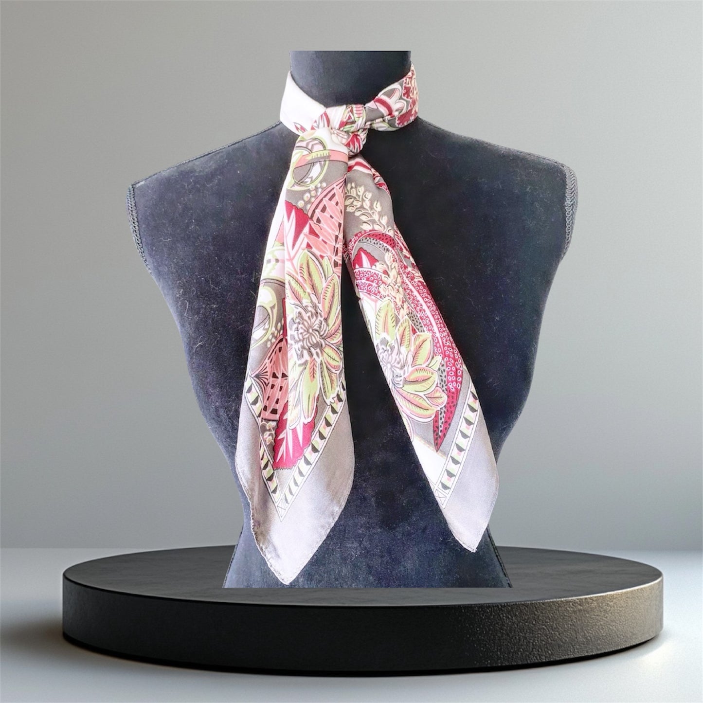 Foulard effet soie