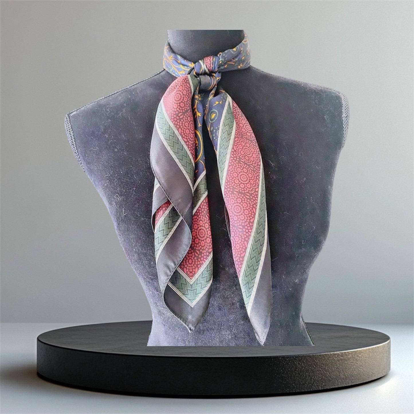 Foulard effet soie