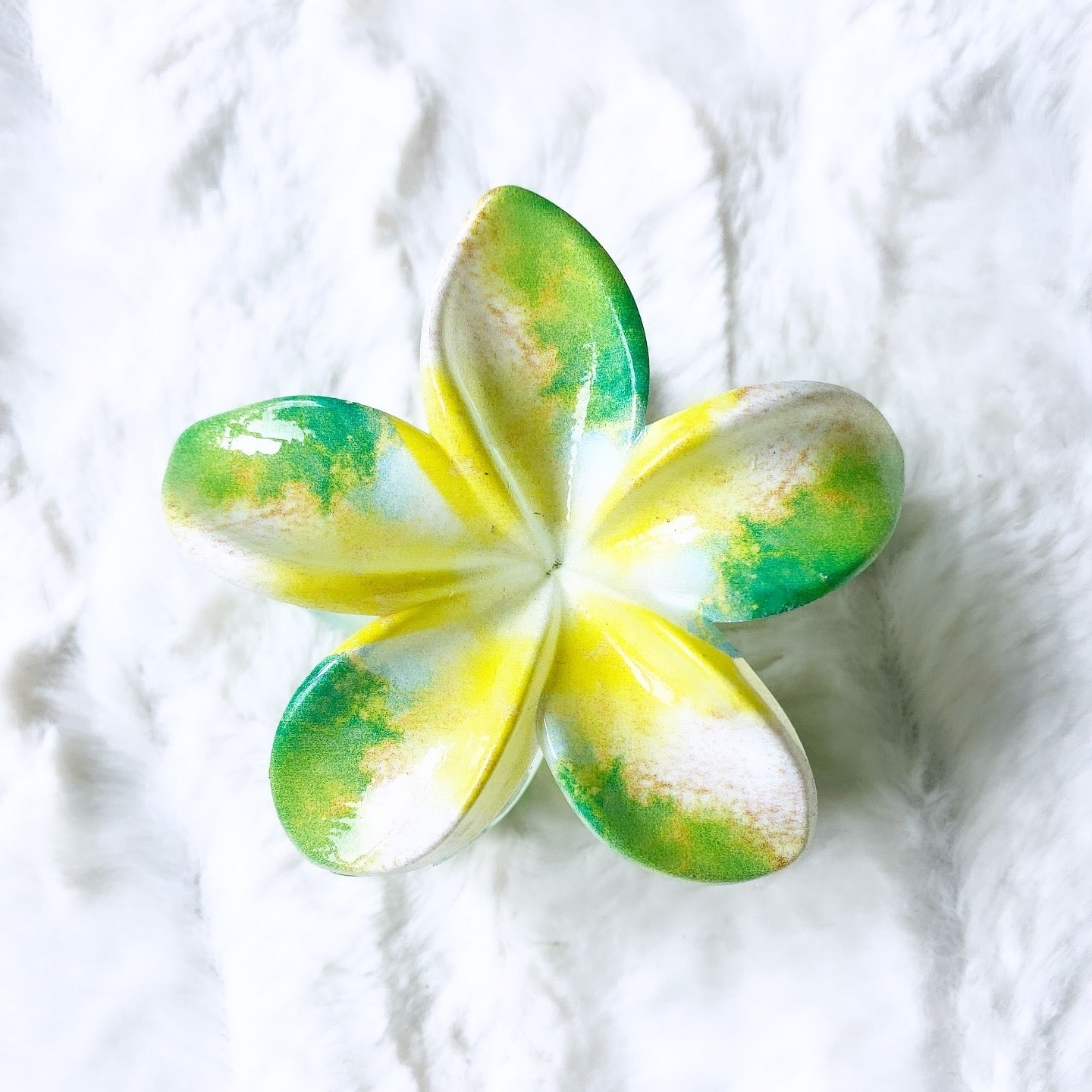 Pince à cheveux fleur de tiaré