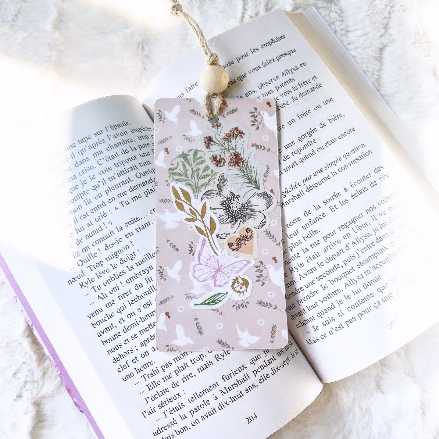 Marque-pages scrapbooking