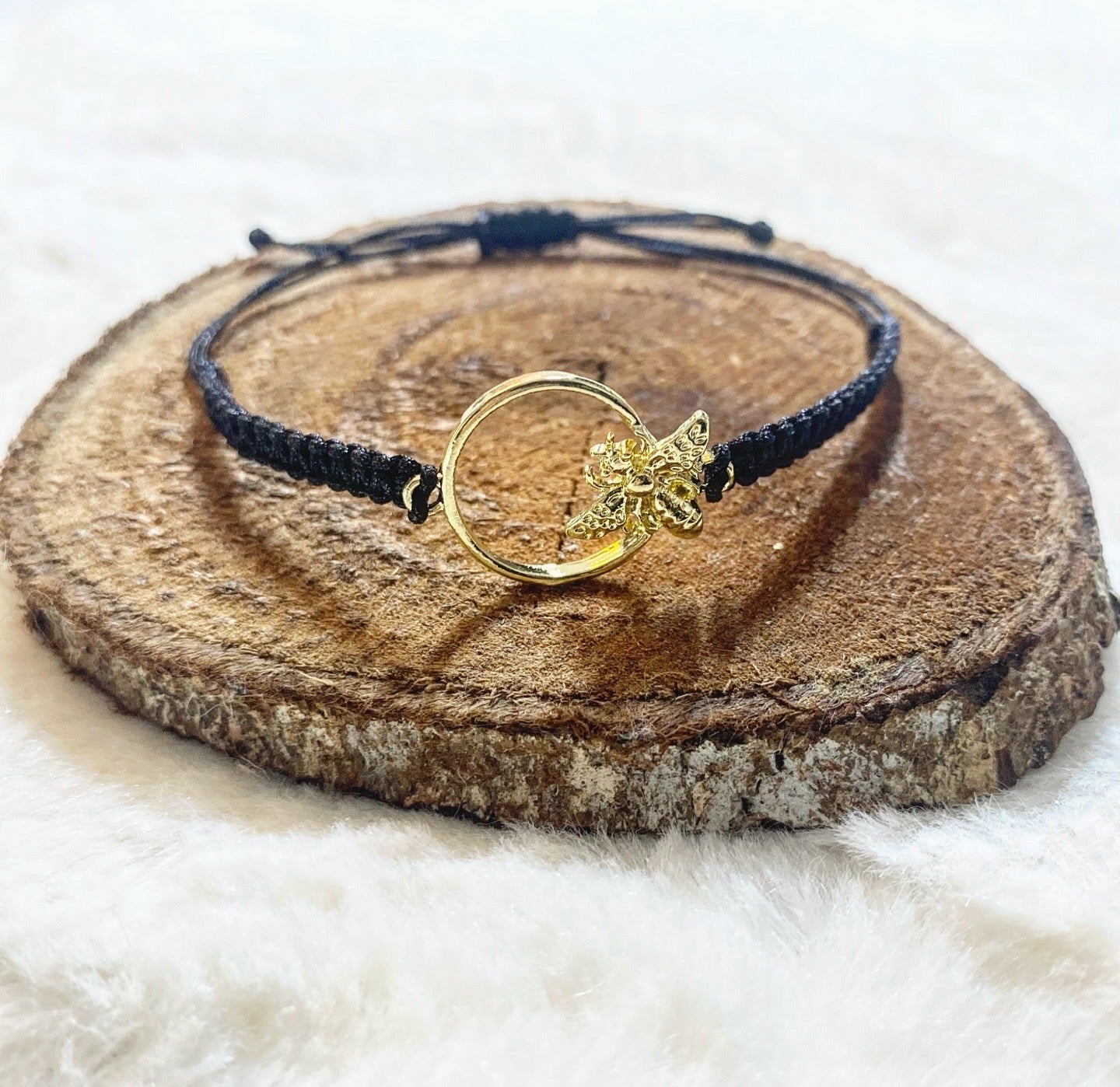 Bracelet en macramé bijou animal