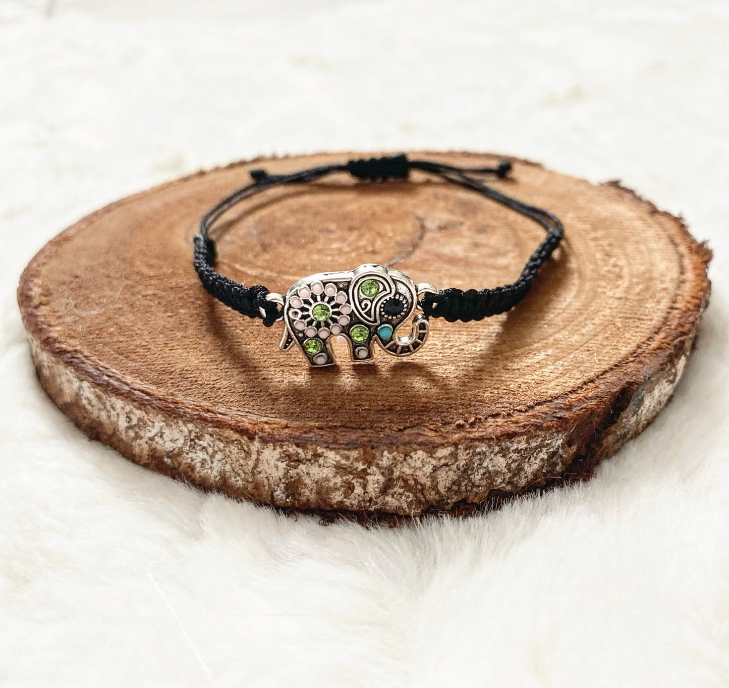 Bracelet en macramé bijou animal