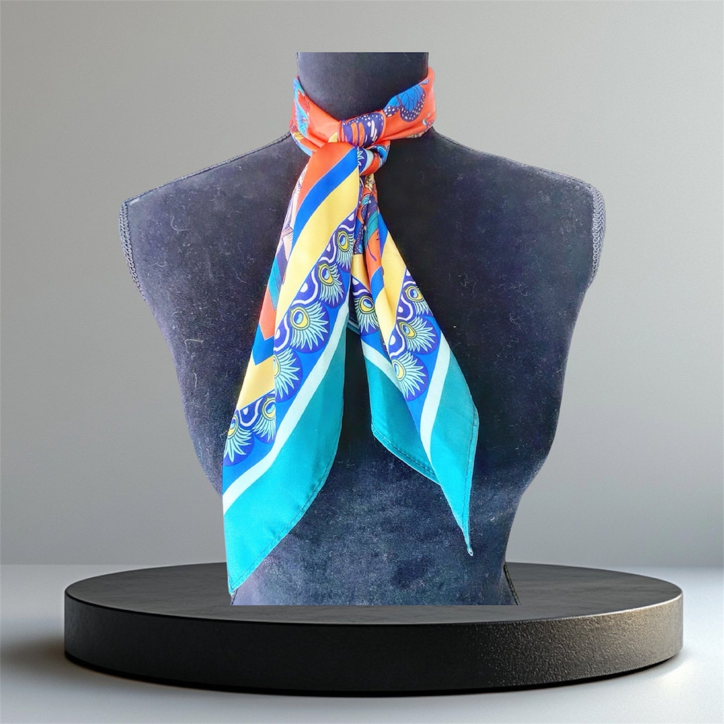 Foulard effet soie