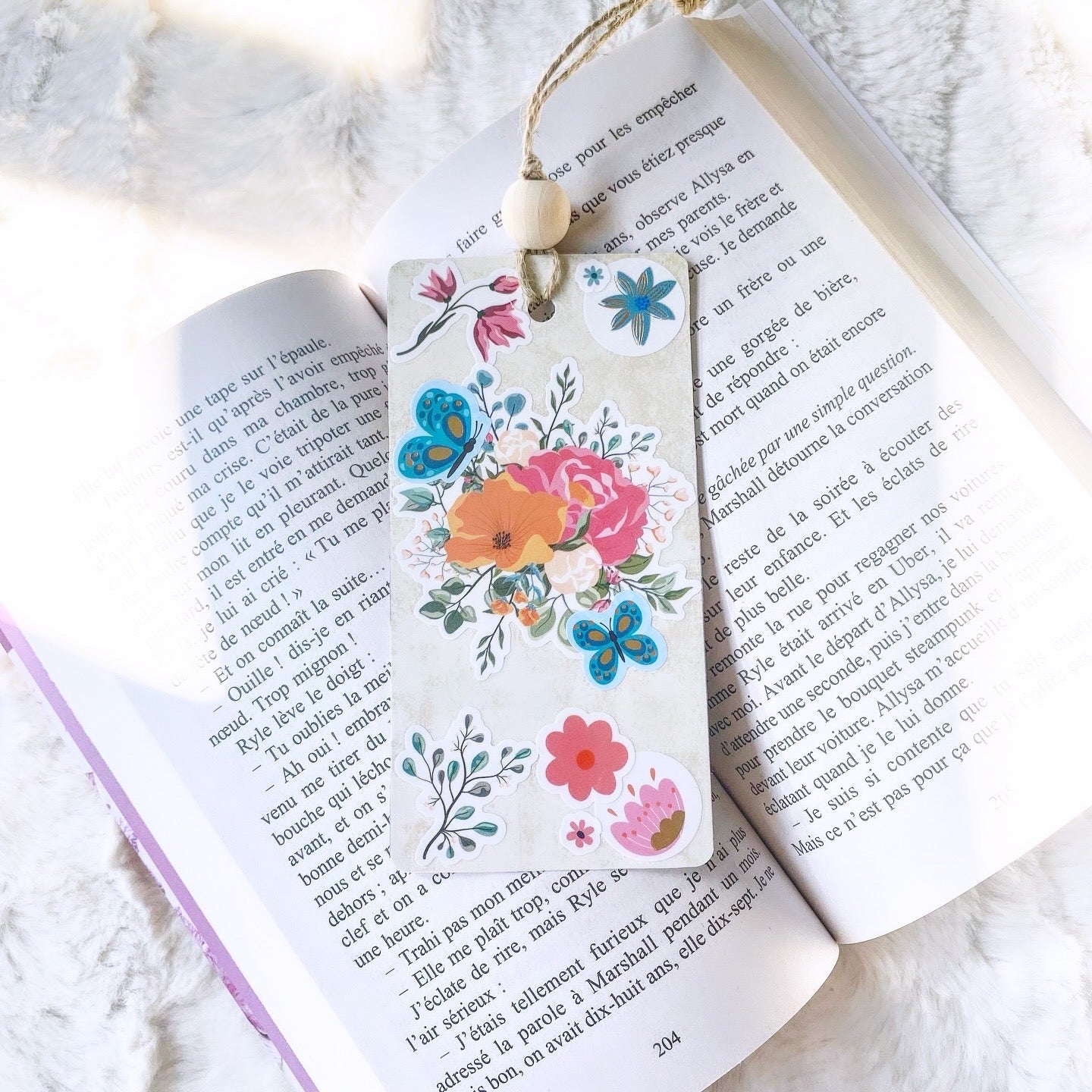 Marque-pages scrapbooking