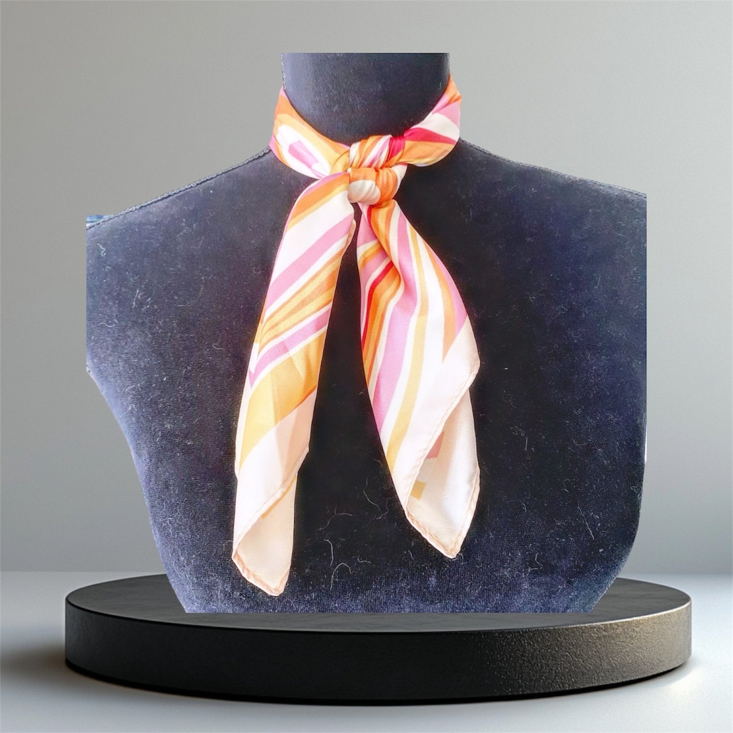 Foulard effet soie