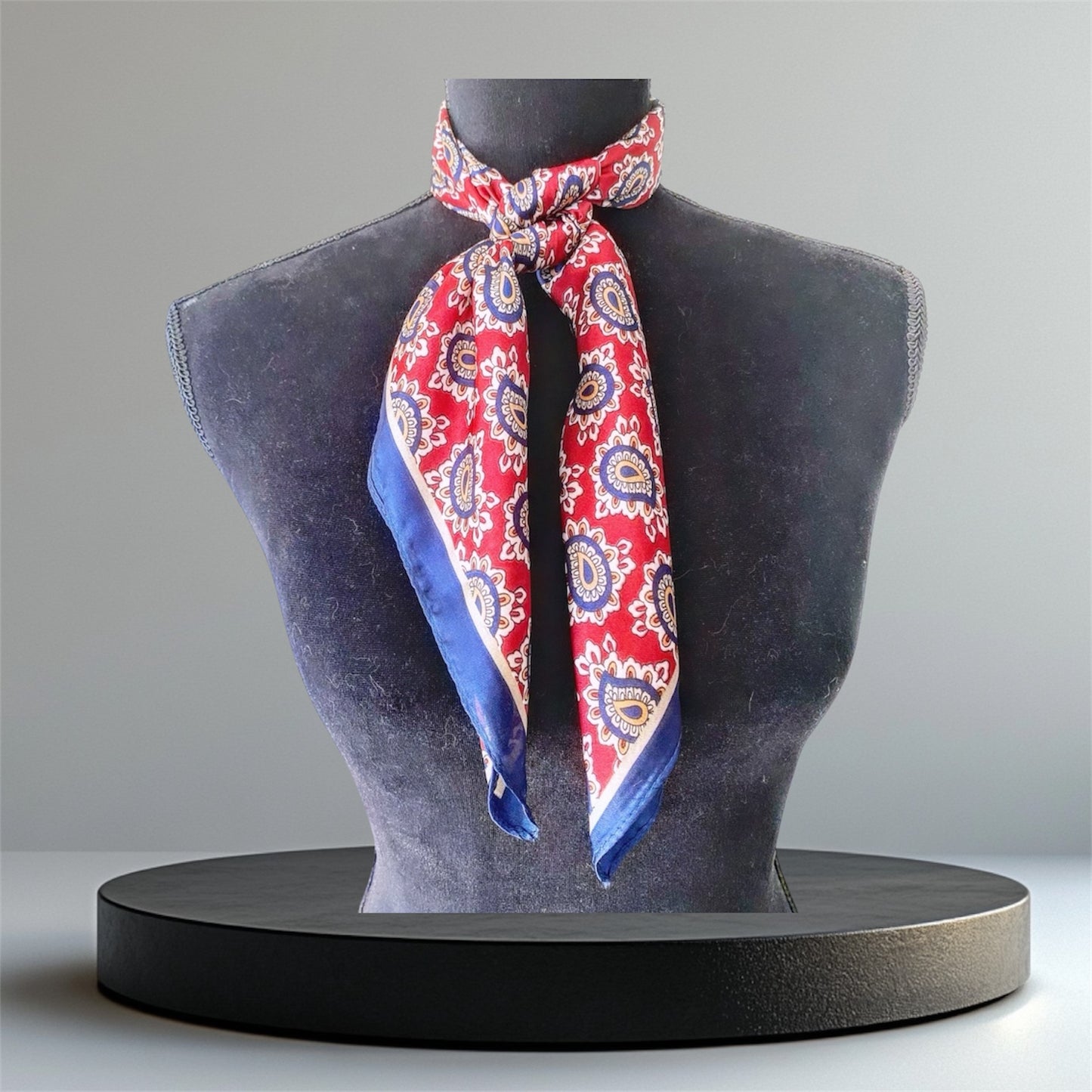 Foulard effet soie