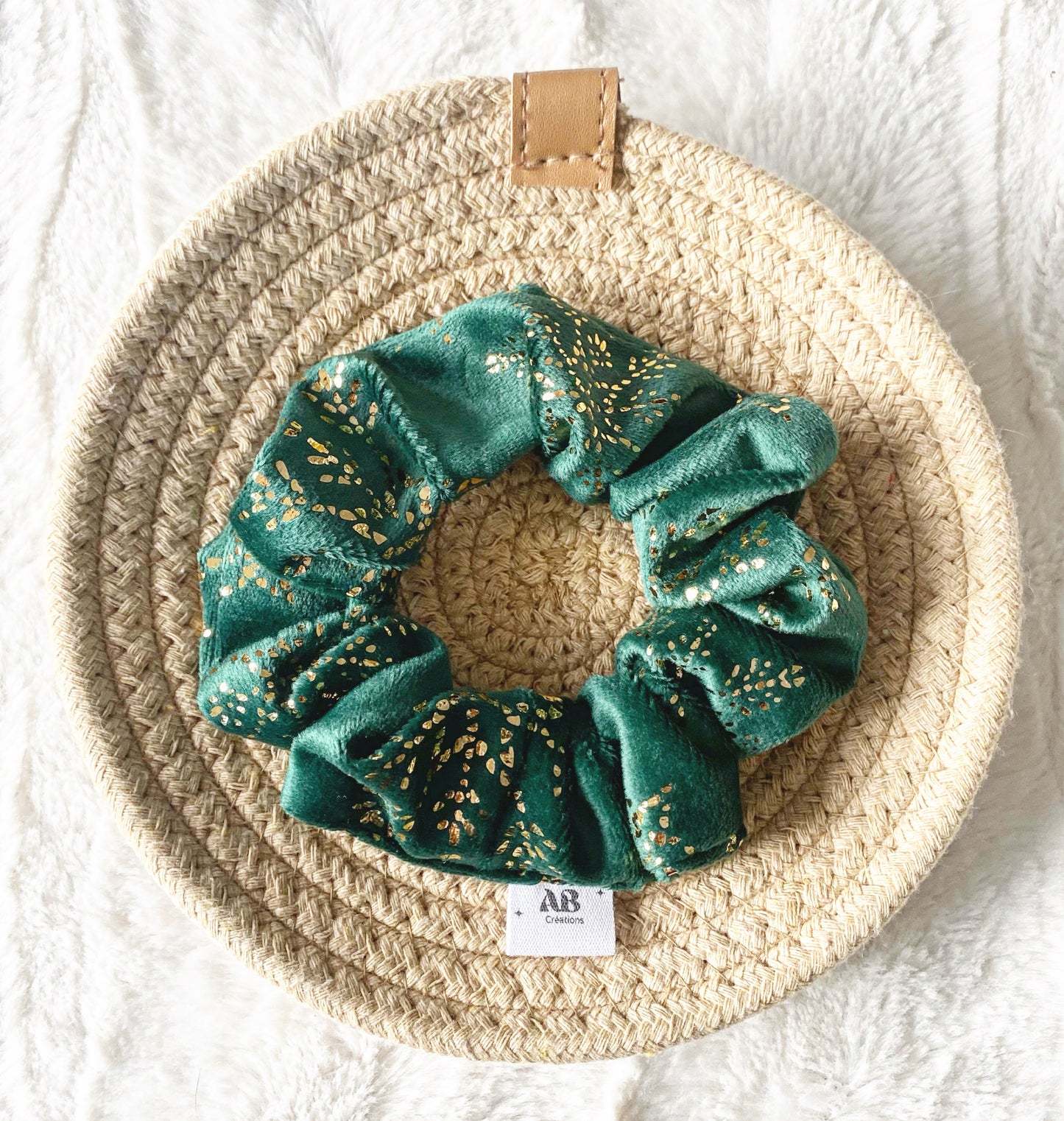 Chouchou en velours ou satin