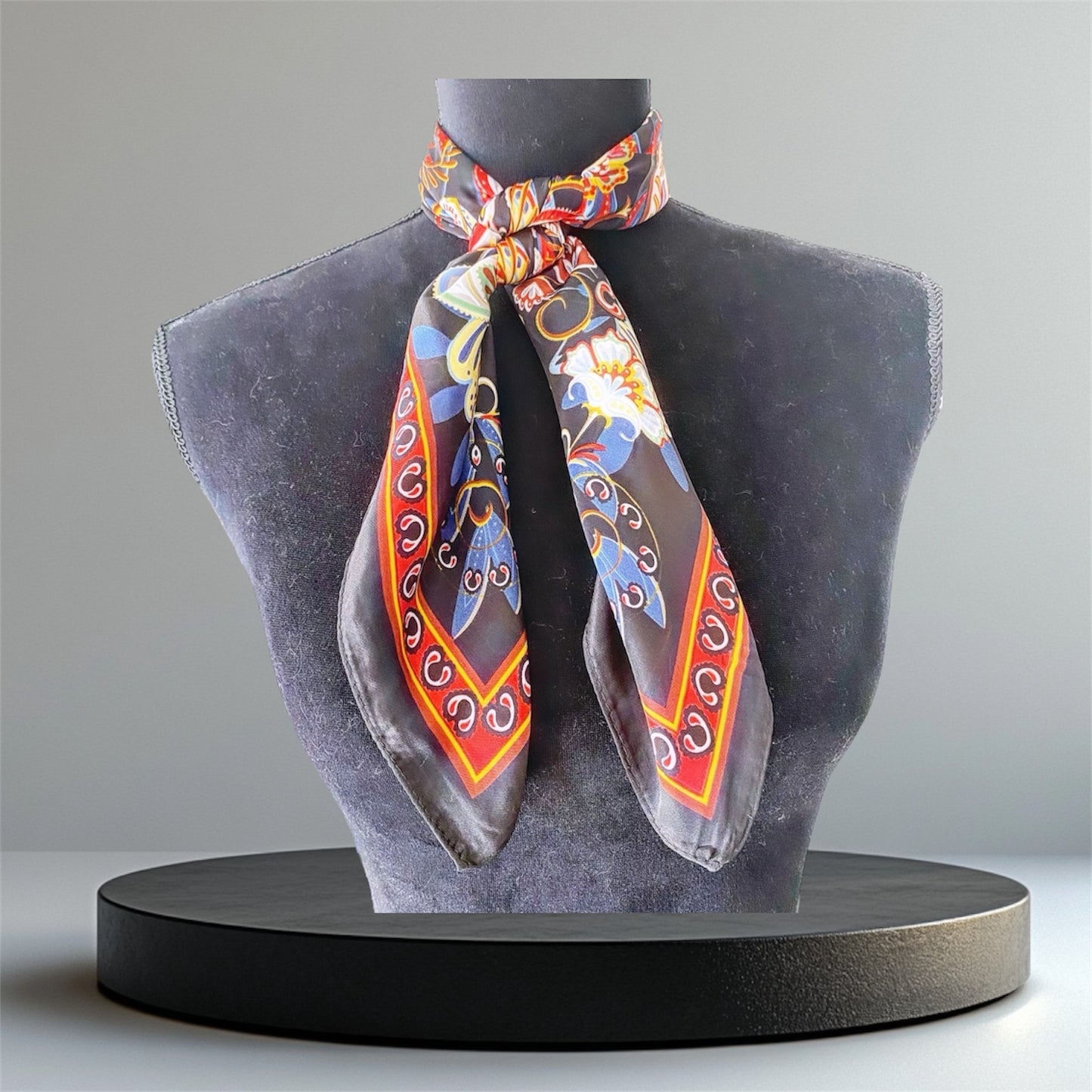 Foulard effet soie