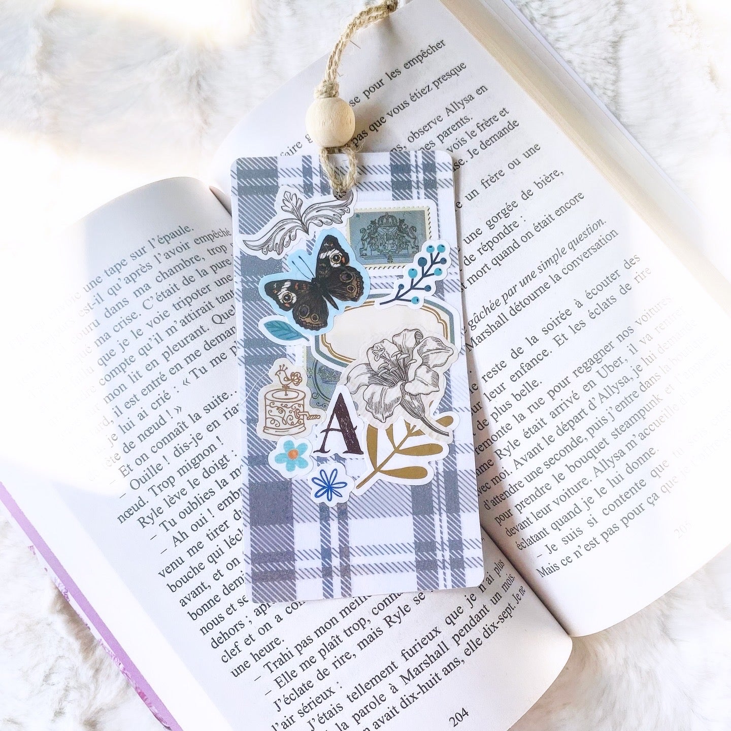 Marque-pages scrapbooking