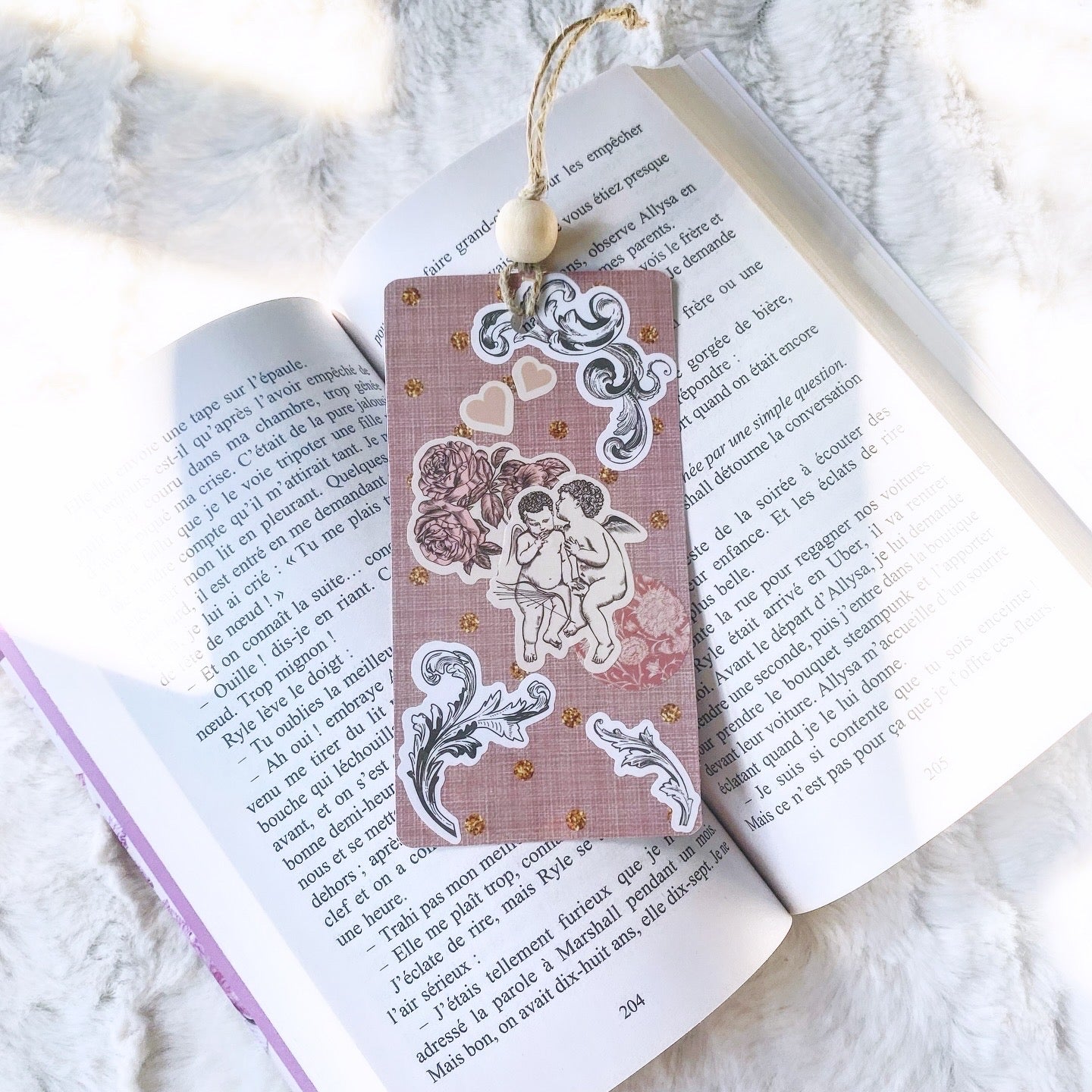 Marque-pages scrapbooking