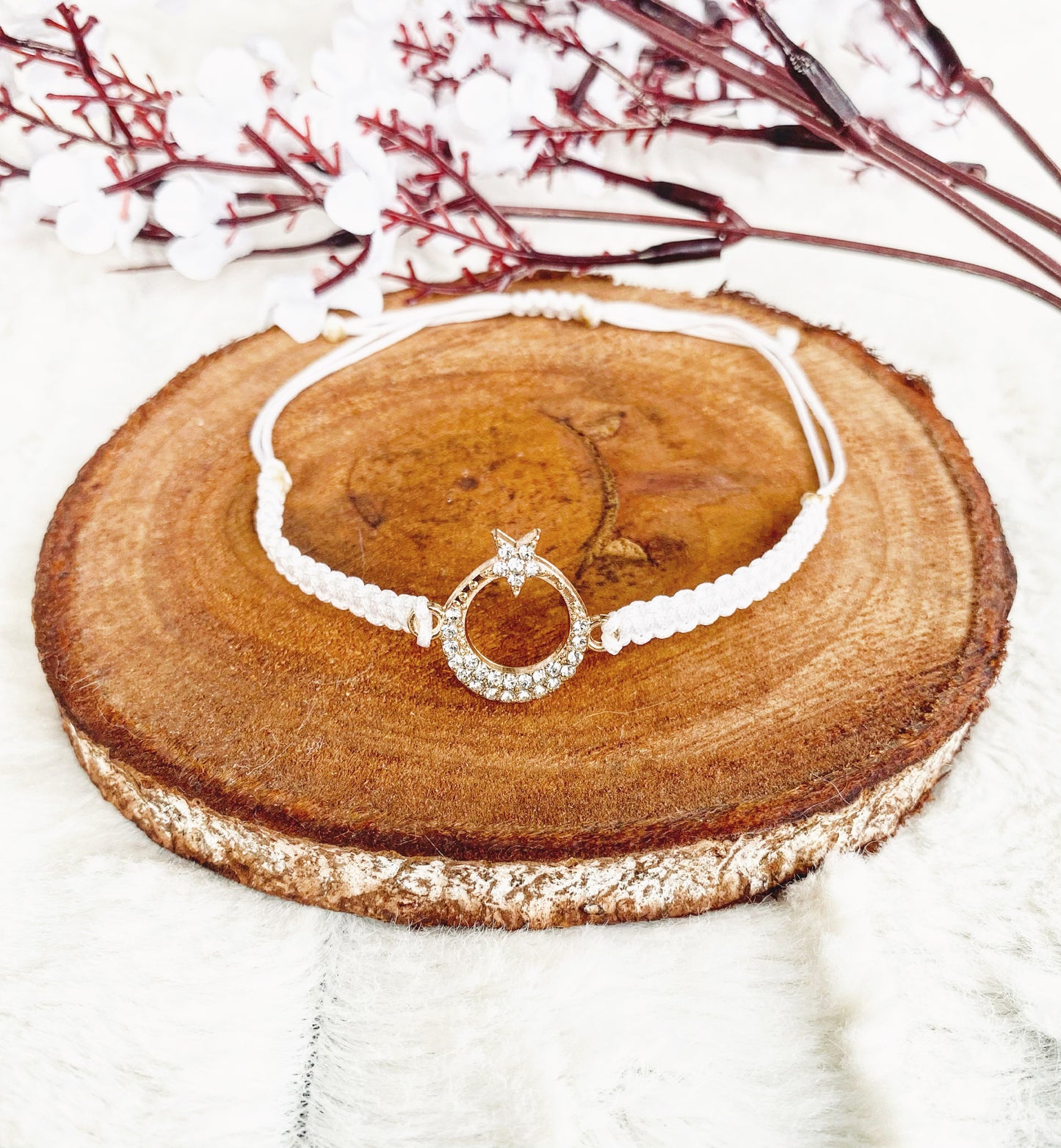 Bracelet en macramé bijou fantaisie