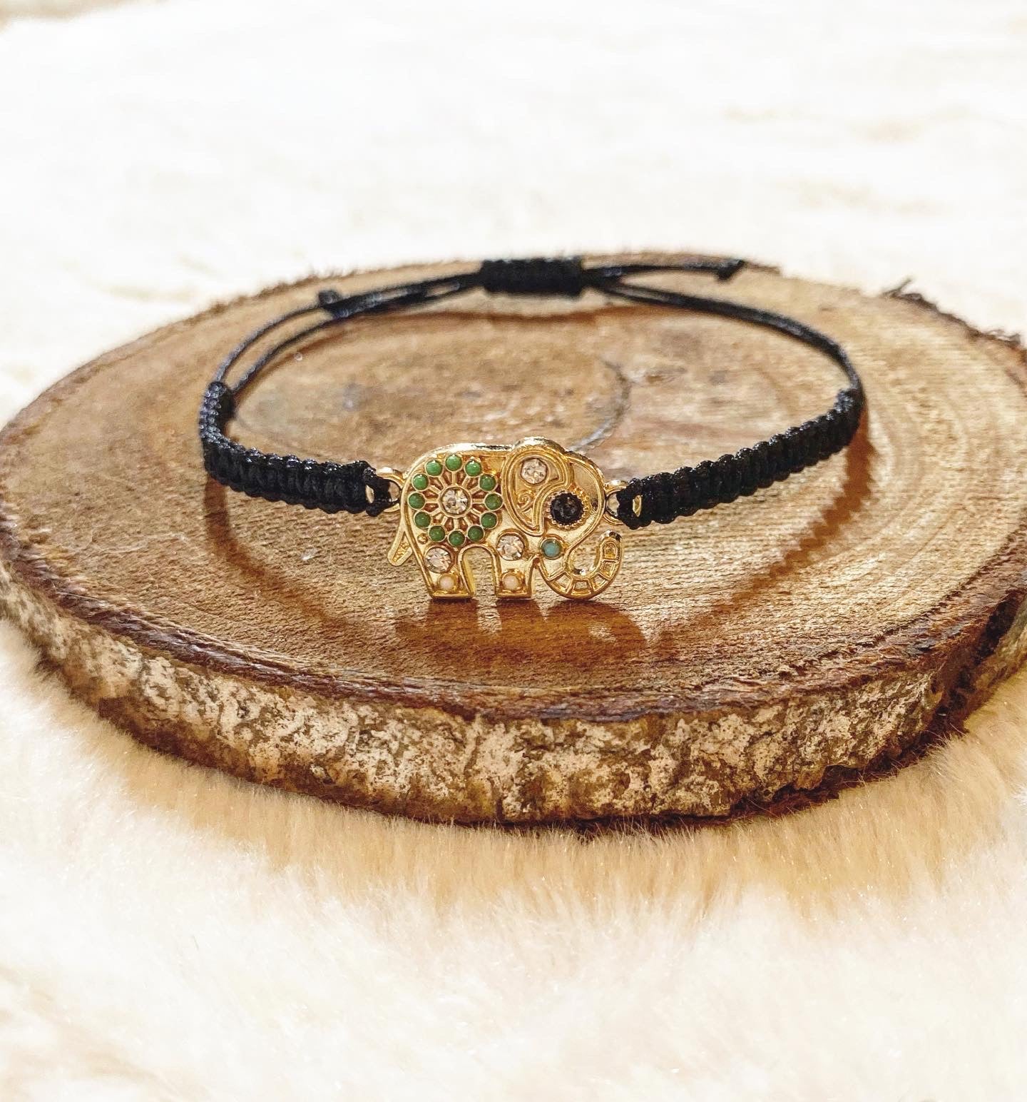 Bracelet en macramé bijou animal
