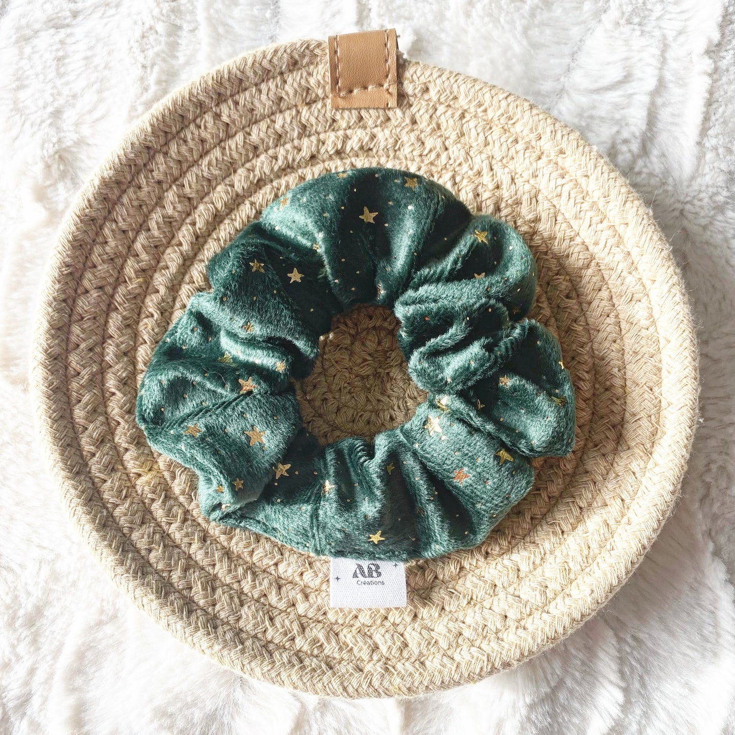 Chouchou en velours ou satin