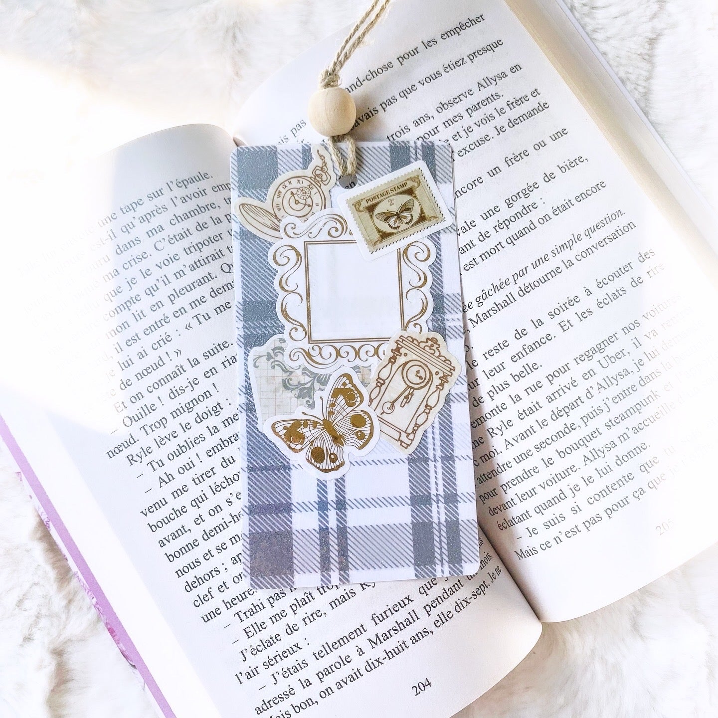 Marque-pages scrapbooking
