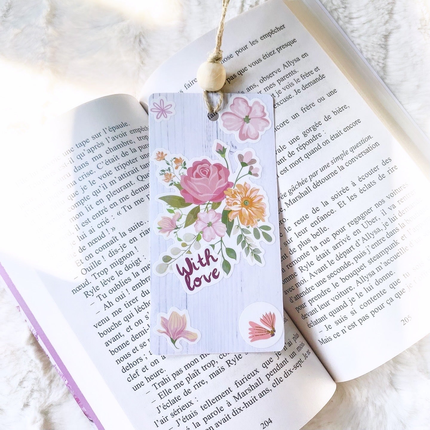 Marque-pages scrapbooking