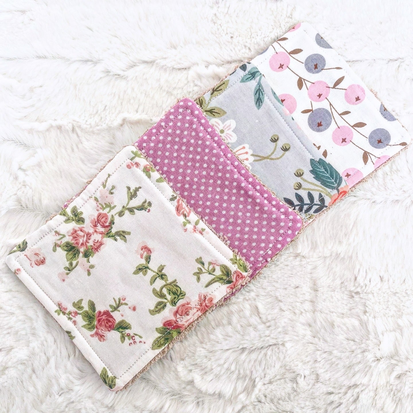 Lot de 4 lingettes démaquillantes