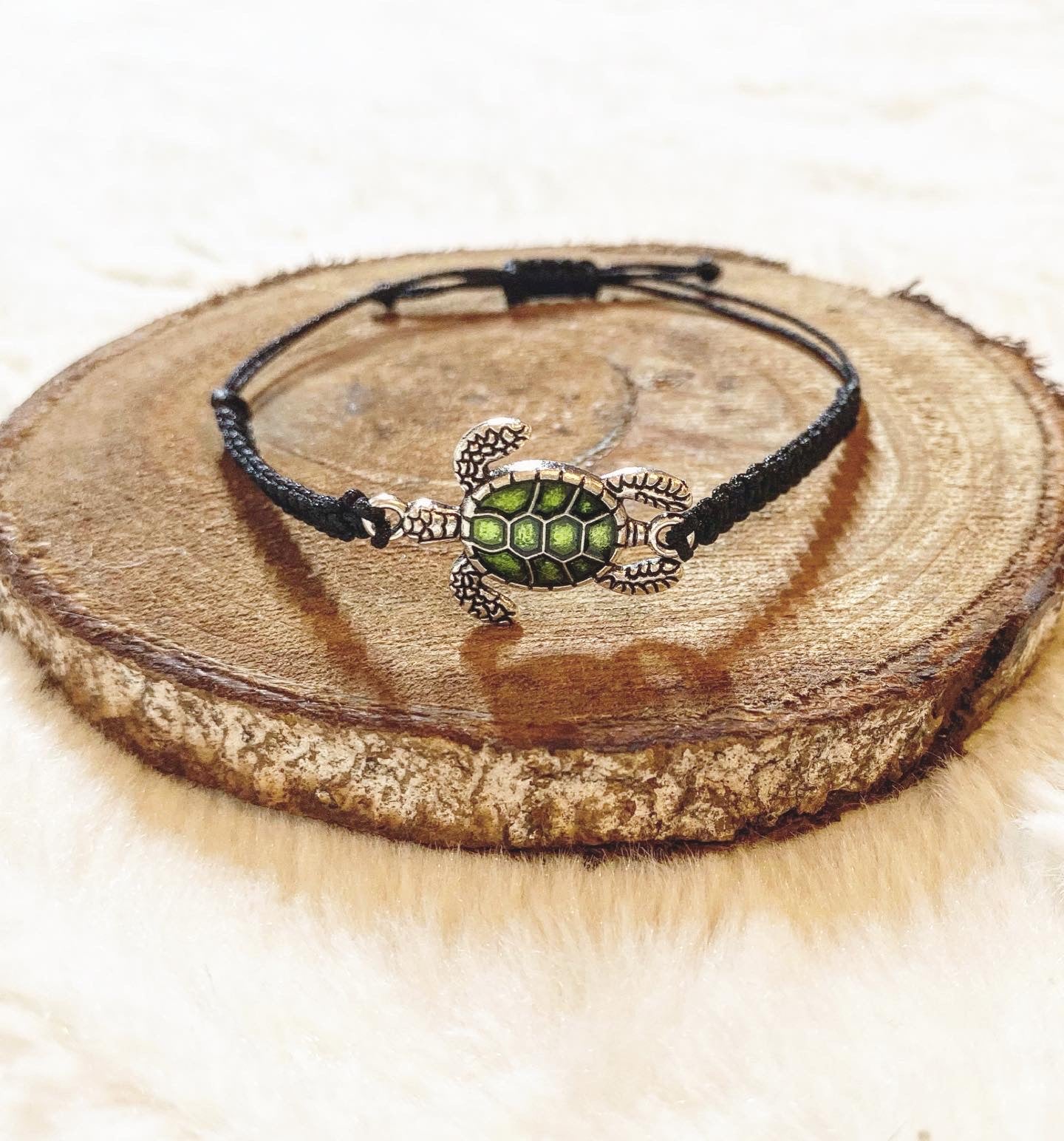 Bracelet en macramé bijou animal