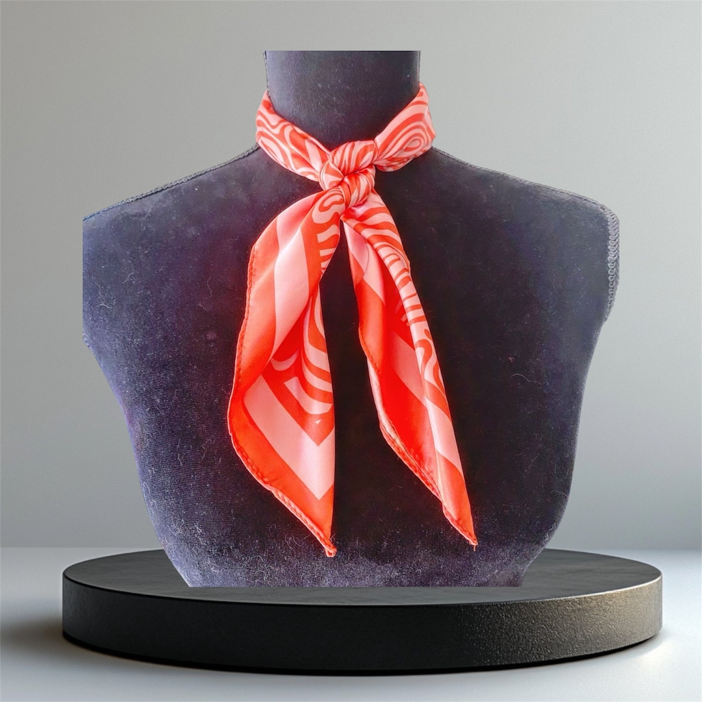 Foulard effet soie