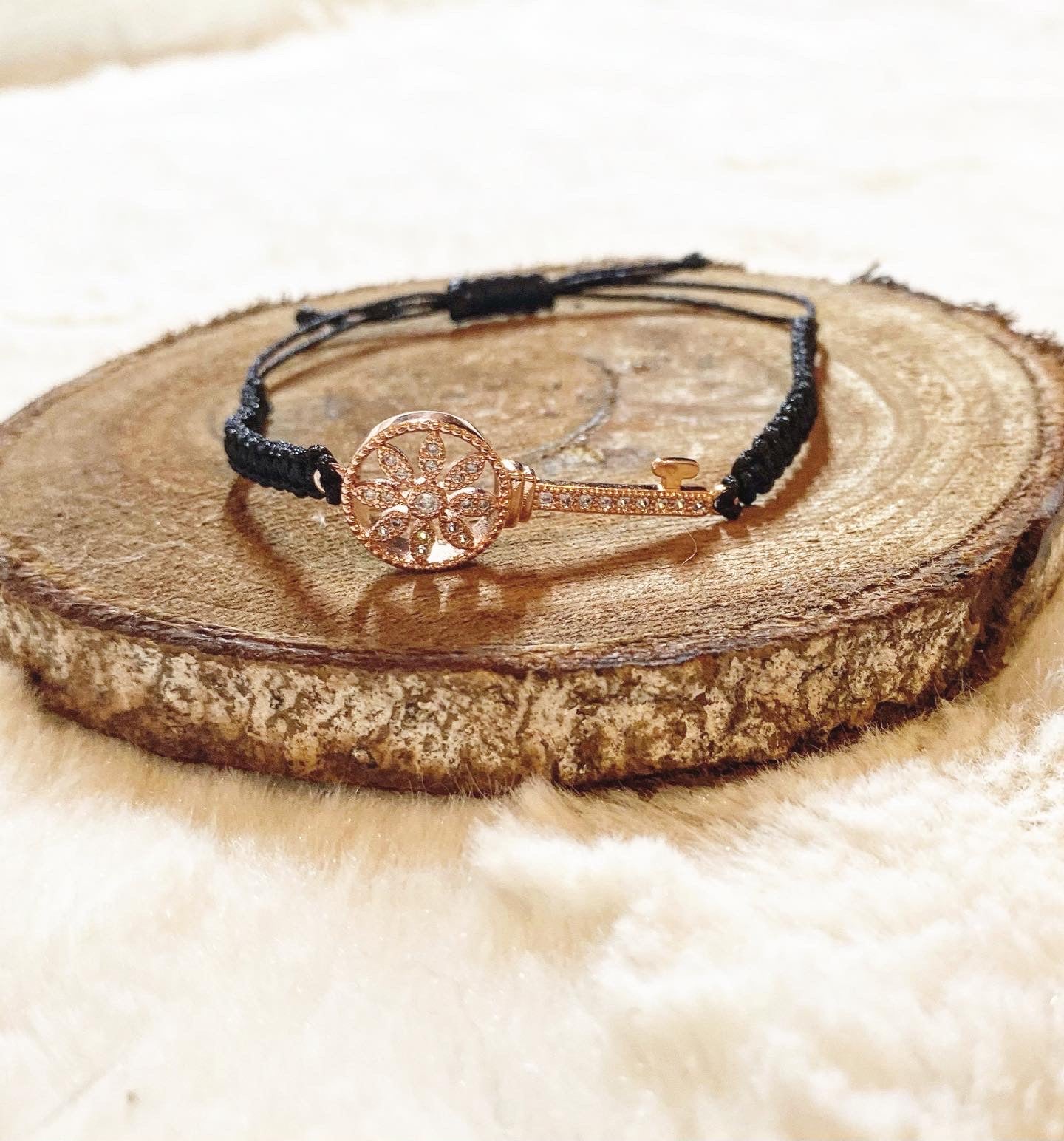 Bracelet en macramé bijou fantaisie